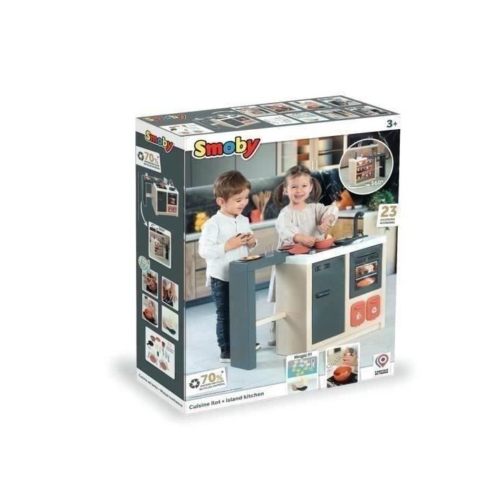 SMOBY - Cuisine Ilot - des 3 ans