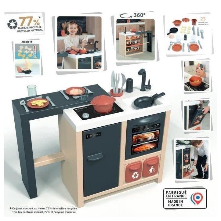 SMOBY - Cuisine Ilot - des 3 ans