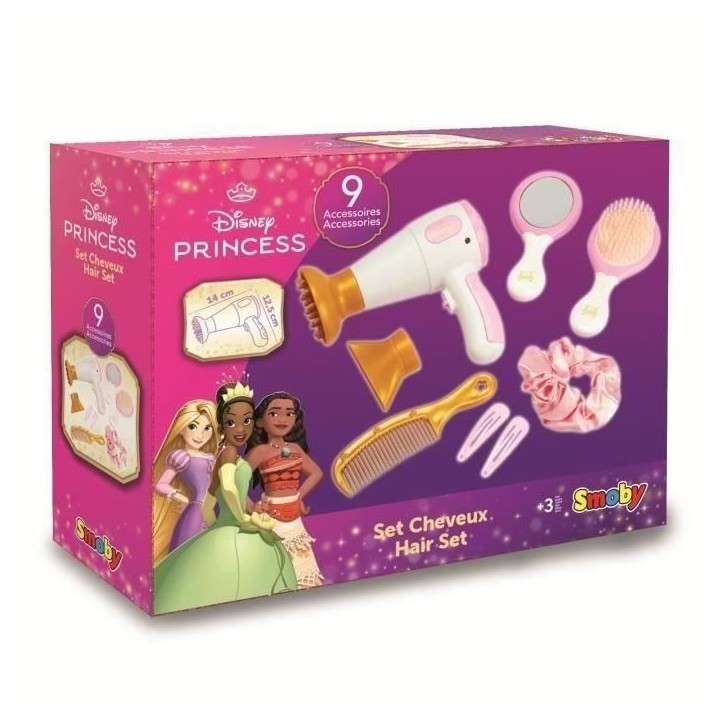 SMOBY - Hair Set Disney Princesses - des 3 ans SMOBY - Hair Set Disney Princesses - des 3 ans