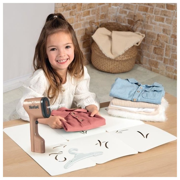 SMOBY - Tefal Set Défroisse&plie - des 3 ans