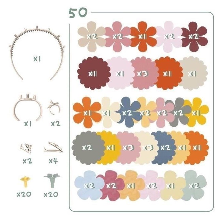 SMOBY - Smoby Créa - Bijoux Fleurs Recharge - des 3 ans SMOBY - Smoby Créa - Bijoux Fleurs Recharge - des 3 ans