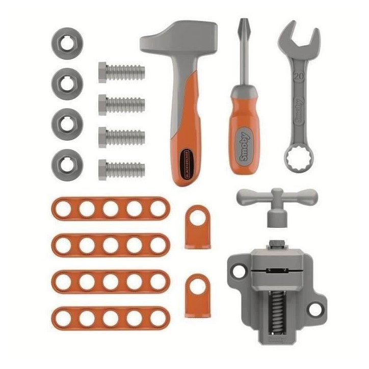 SMOBY - Black+Decker - Diable Bricolo - des 3 ans SMOBY - Black+Decker - Diable Bricolo - des 3 ans