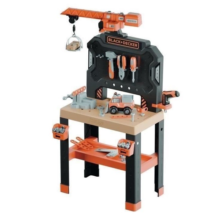 SMOBY - Black+Decker - Bricolo Builder - des 3 ans