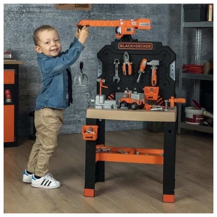SMOBY - Black+Decker - Bricolo Builder - des 3 ans