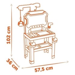 SMOBY - Black+Decker - Bricolo Builder - des 3 ans