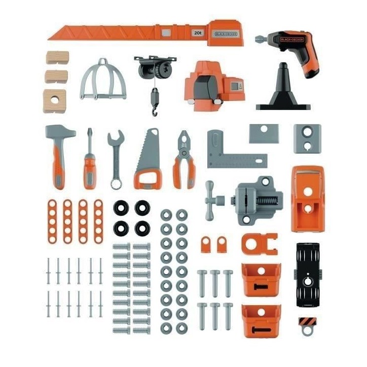 SMOBY - Black+Decker - Bricolo Builder - des 3 ans