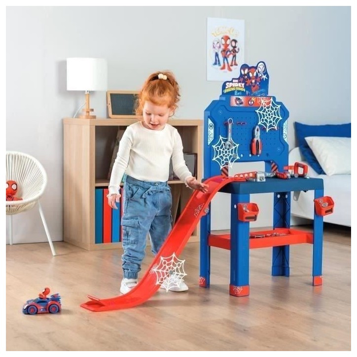 SMOBY - Spidey Etabli Bricolo - des 3 ans SMOBY - Spidey Etabli Bricolo - des 3 ans