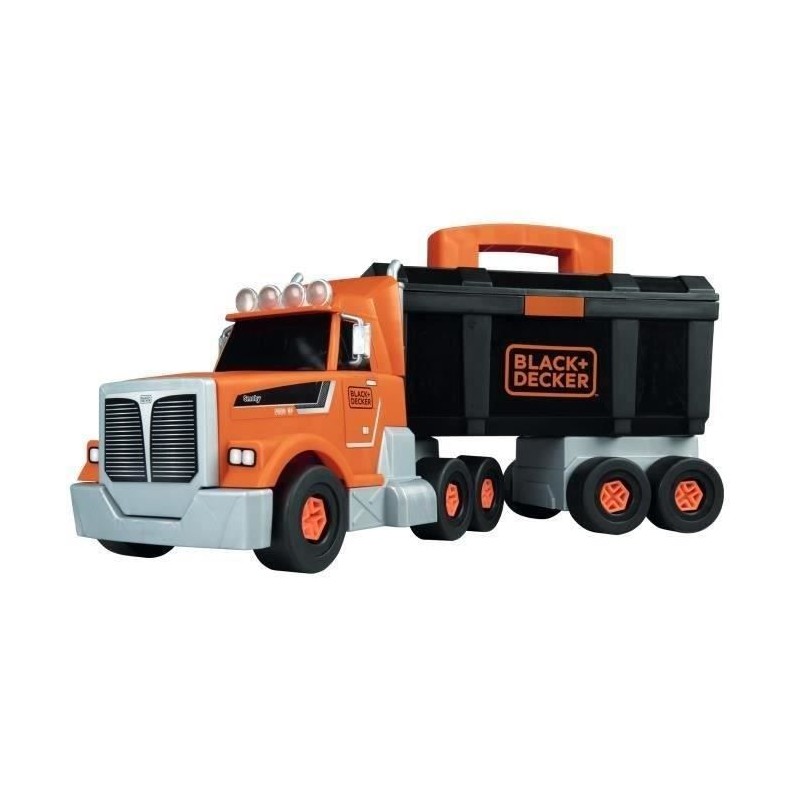 SMOBY - Black+Decker - Camion Bricolo + Visseuse - des 3 ans SMOBY - Black+Decker - Camion Bricolo + Visseuse - des 3 ans