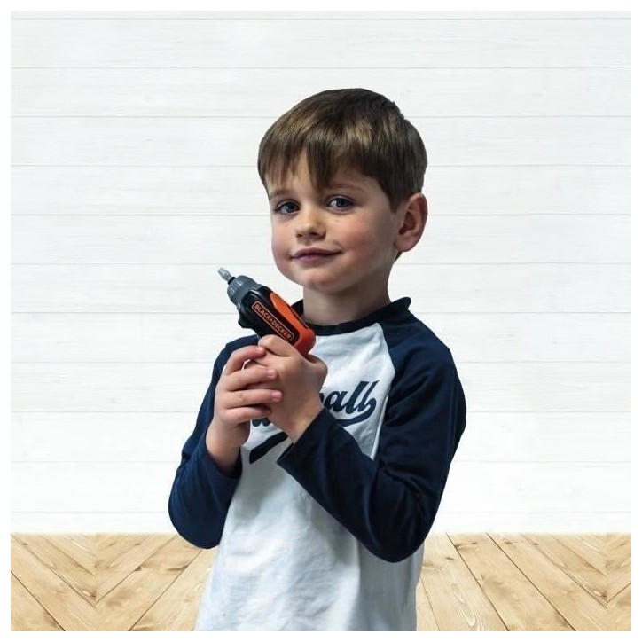 SMOBY - Black+Decker - Camion Bricolo + Visseuse - des 3 ans SMOBY - Black+Decker - Camion Bricolo + Visseuse - des 3 ans