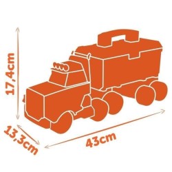 SMOBY - Black+Decker - Camion Bricolo + Visseuse - des 3 ans