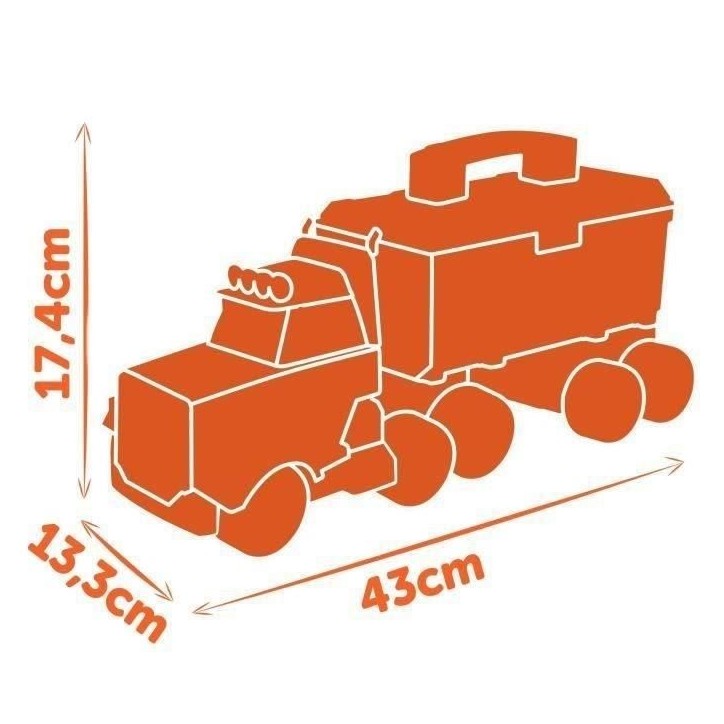 SMOBY - Black+Decker - Camion Bricolo + Visseuse - des 3 ans SMOBY - Black+Decker - Camion Bricolo + Visseuse - des 3 ans