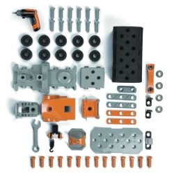 SMOBY - Black+Decker - Camion Bricolo + Visseuse - des 3 ans