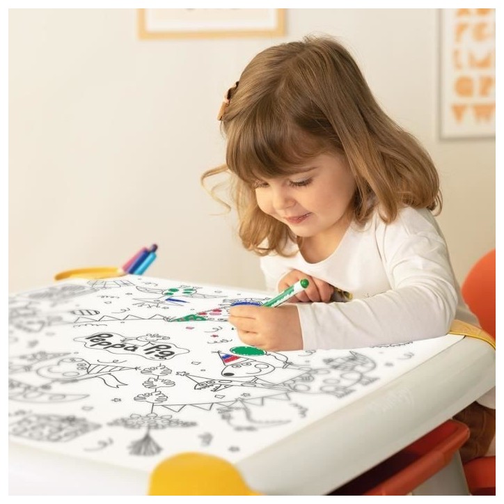 Smoby - Recharge Coloriages pour la Kid table créative - 10 feuilles de coloriages Peppa Pig Smoby - Recharge Coloriages pour la Kid table créative - 10 feuilles de coloriages Peppa Pig