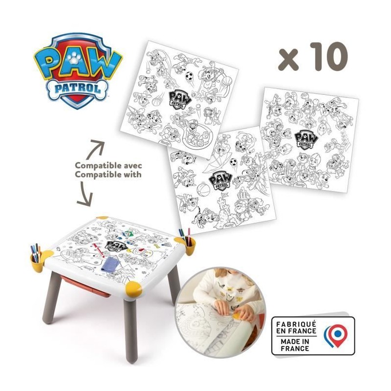 Smoby - Recharge Coloriages pour la Kid table créative - 10 feuilles Smoby - Recharge Coloriages pour la Kid table créative - 10 feuilles
