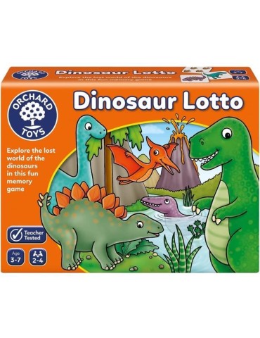 Orchard Toys Dinosaur Lotto Childrens Game, Multi, One Size