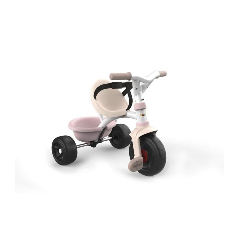 SMOBY Tricycle enfant évolutif Be Fun - Structure métal - Rose SMOBY Tricycle enfant évolutif Be Fun - Structure métal - Rose