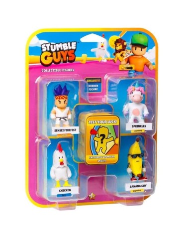 BANDAI - Stumble Guys - Collectible Figures 5 pack - Blister