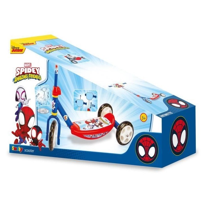 SMOBY Spidey Patinette 3Rdes 3 ans