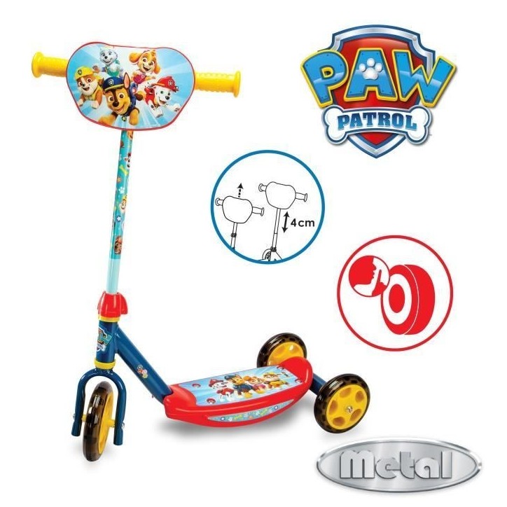 SMOBY Paw Patrol Patinette 3Rdes 3 ans