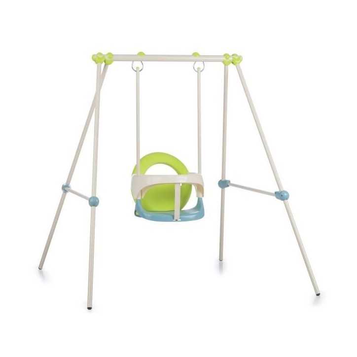 SMOBY Portique métal 1er âge Baby Swing - Hauteur 120 cm - Arceau de sécurité SMOBY Portique métal 1er âge Baby Swing - Hauteur 120 cm - Arceau de sécurité