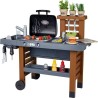 Cuisine d'Extérieur Évolutive Smoby - Grill et Plancha - 40 Accessoi
