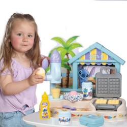 SMOBY - Paillote Gourmande Stitch - Fabrique a glaces et gaufrier