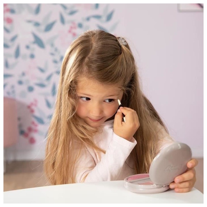 Smoby - My Beauty Powder Compact - Poudrier Factice Lumineux - Miroir - 320151 Smoby - My Beauty Powder Compact - Poudrier Factice Lumineux - Miroir - 320151