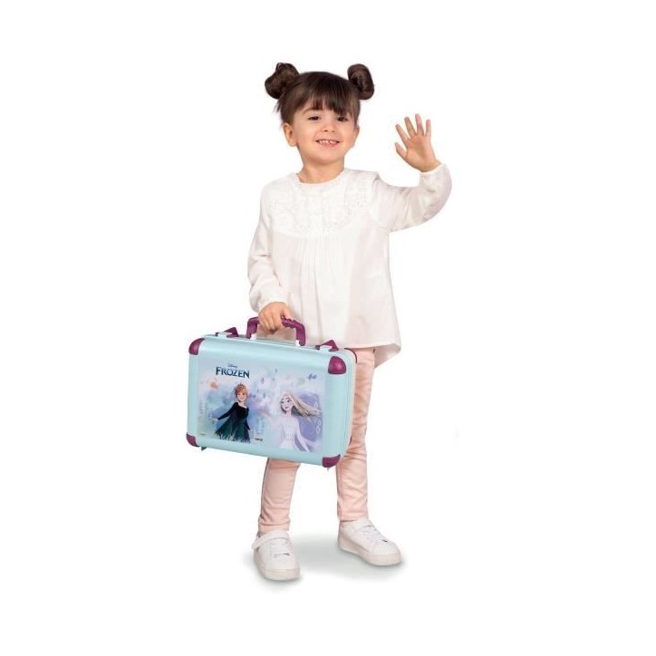 FROZEN Valise beauté - Reine des Neiges - Coiffure, onglerie, maquillage - des 3 ans FROZEN Valise beauté - Reine des Neiges - Coiffure, onglerie, maquillage - des 3 ans