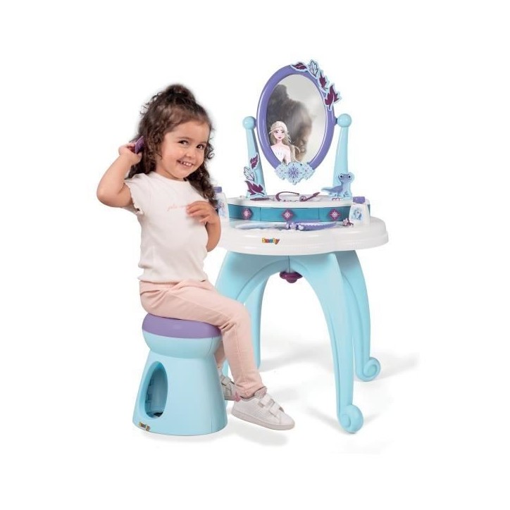 Coiffeuse 2 en 1 Frozen - Reine des Neiges - des 3 ans
