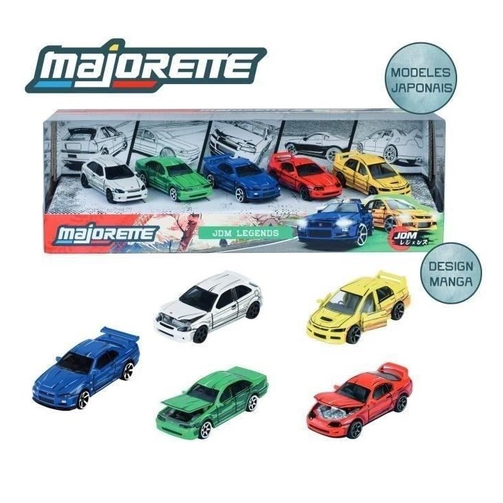 MAJORETTE - Majo JDM 5 Pcs Giftpack - des 3 ans