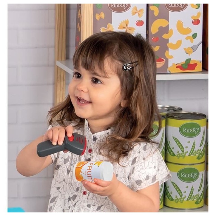Smoby grande caisse enregistreuse - 30 accessoires inclus - des 3 ans Smoby grande caisse enregistreuse - 30 accessoires inclus - des 3 ans