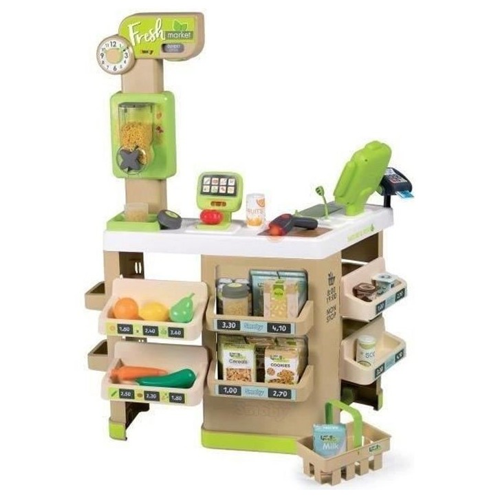 Smoby Fresh market - Marchande représentant un magasin bio - des 3 ans Smoby Fresh market - Marchande représentant un magasin bio - des 3 ans