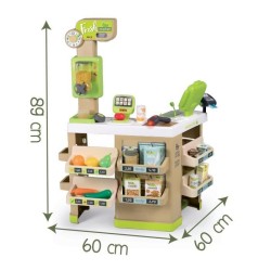 Smoby Fresh market - Marchande représentant un magasin bio - des 3 an