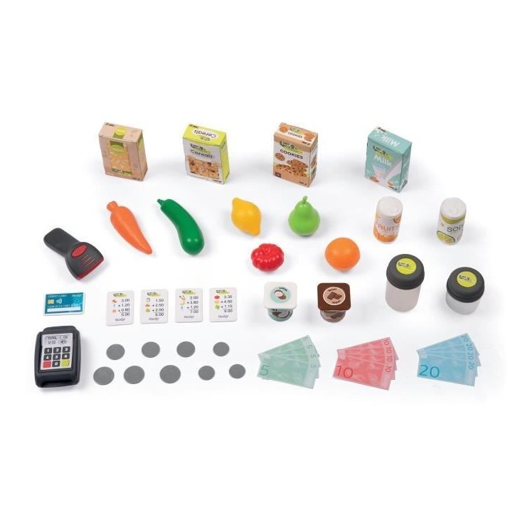 Smoby Fresh market - Marchande représentant un magasin bio - des 3 ans Smoby Fresh market - Marchande représentant un magasin bio - des 3 ans
