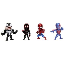 Jada - Figurine Marvel - Set 4 pieces Spiderman - Métal - 6cm - Des 8