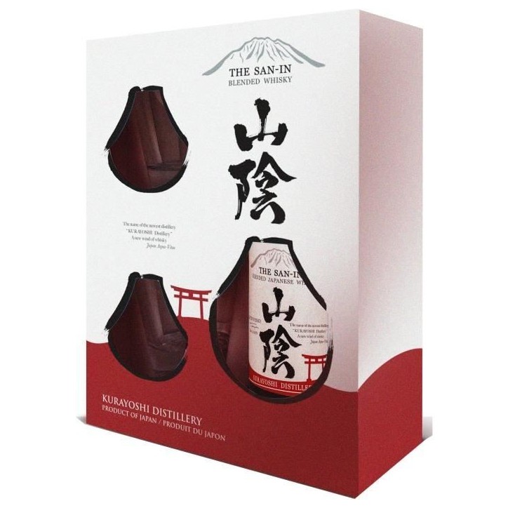 The San-In - Coffret + 2 Verres - Blended Whisky - 70cl - 40,0 % Vol.