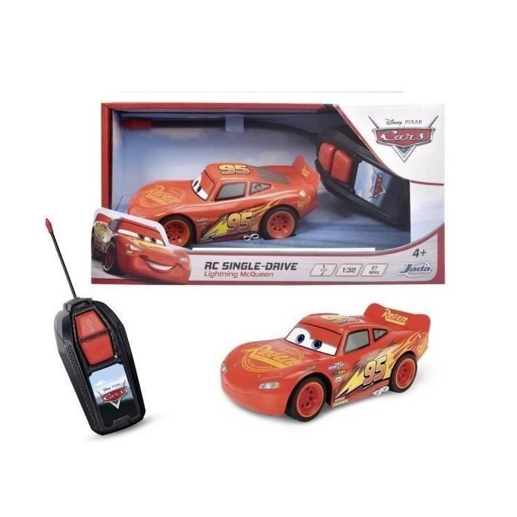 JADA - Jada Cars RC 1/32 McQueen - des 4 ans JADA - Jada Cars RC 1/32 McQueen - des 4 ans