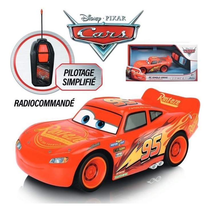 JADA - Jada Cars RC 1/32 McQueen - des 4 ans JADA - Jada Cars RC 1/32 McQueen - des 4 ans