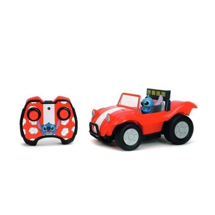 JADA - Véhicule Radiocommandé - Stitch Buggy 1/24 - des 6 ans