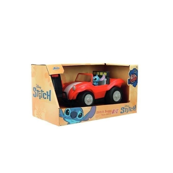 JADA - Véhicule Radiocommandé - Stitch Buggy 1/24 - des 6 ans