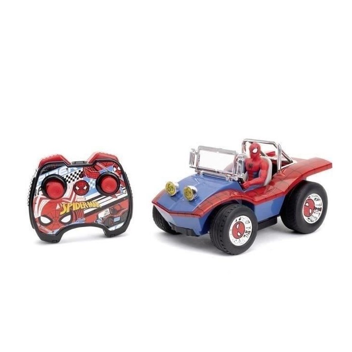 JADA - Jada Marvel RC Spiderman Buggy 1/24 - des 6 ans JADA - Jada Marvel RC Spiderman Buggy 1/24 - des 6 ans