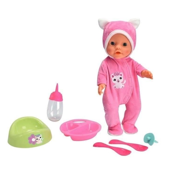SIMBA - New Baby Born - Pyjama Chat - des 3 ans SIMBA - New Baby Born - Pyjama Chat - des 3 ans