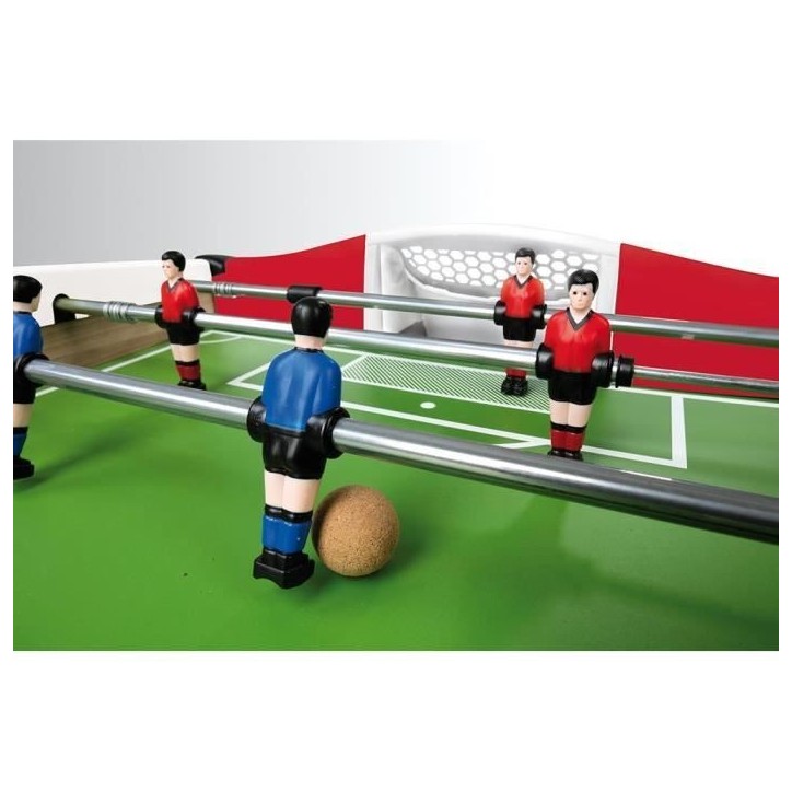 Baby Foot Smoby N°1 Evolution - Poignées Ergonomiques - Compteur de Points - 2 Balles Incluses