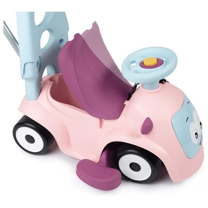 Smoby - Porteur Maestro Balade Rose - Pour Enfant Des 6 Mois - Evolutif - Roues Silencieuses - Klaxon