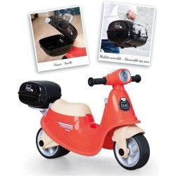 Porteur Scooter Food Express - Smoby - Roues Silencieuses - Porte-Baga