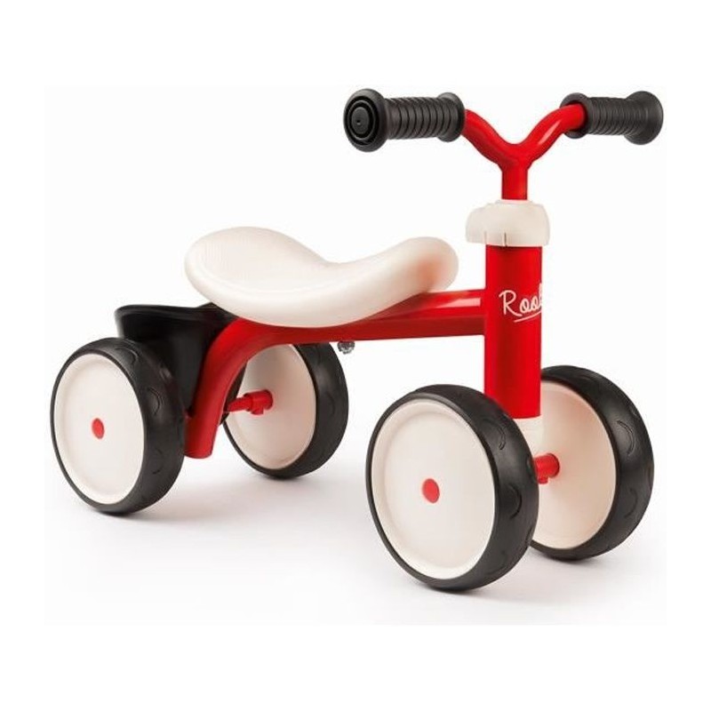 Porteur Métal Rookie - Rouge - SMOBY - Pour Enfant des 12 mois - 4 ro Porteur Métal Rookie - Rouge - SMOBY - Pour Enfant des 12 mois - 4 ro