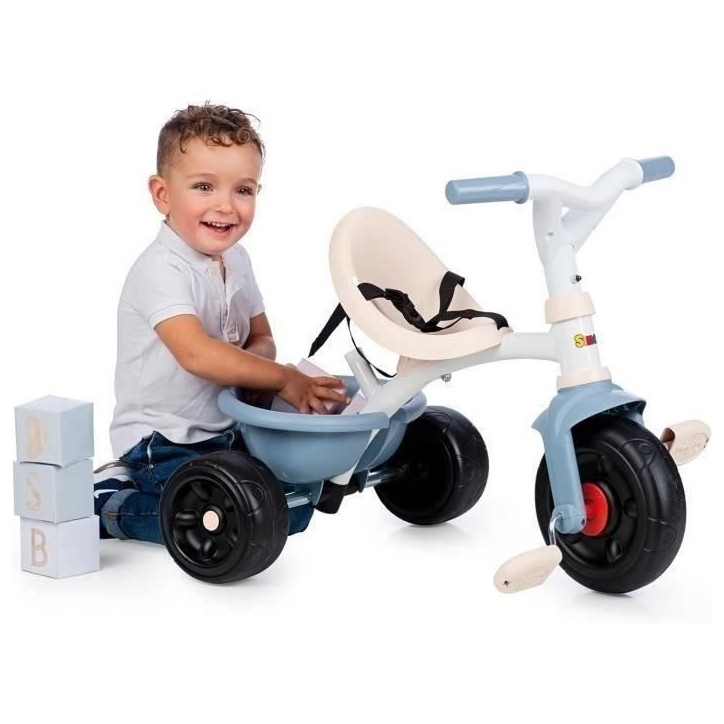 Smoby - Tricycle Be fun bleu