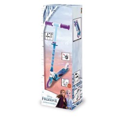Patinette 2 roues pliable - SMOBY - Reine des Neiges - Structure méta