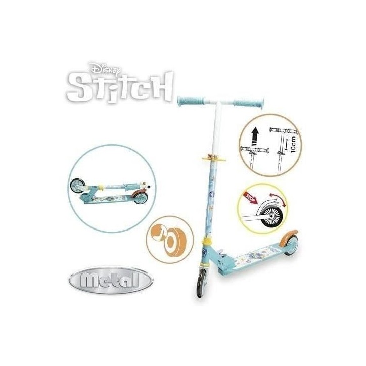 SMOBY - Stitch Patinette 2R Pliable SMOBY - Stitch Patinette 2R Pliable