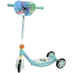 Smoby  -Patinette 3 Roues Stitch - Structure en métal - Guidon ajust